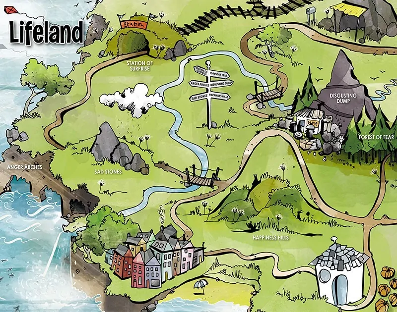 Lifeland map